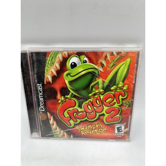 Frogger 2 Swampy's Revenge (Sega Dreamcast, 2000) Complete With Manual TESTED - Picture 1 of 6